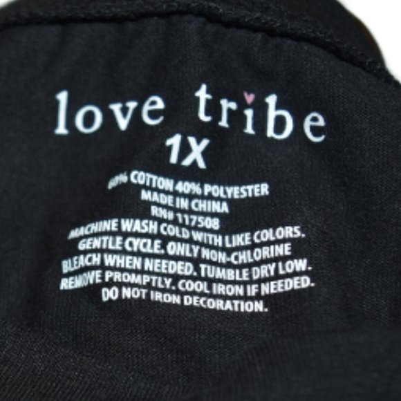 Love Tribe Cropped t-shirt - Picture 4 of 4